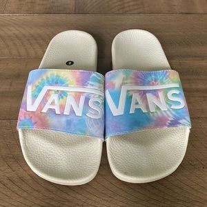 Women’s VANS tie dye slides